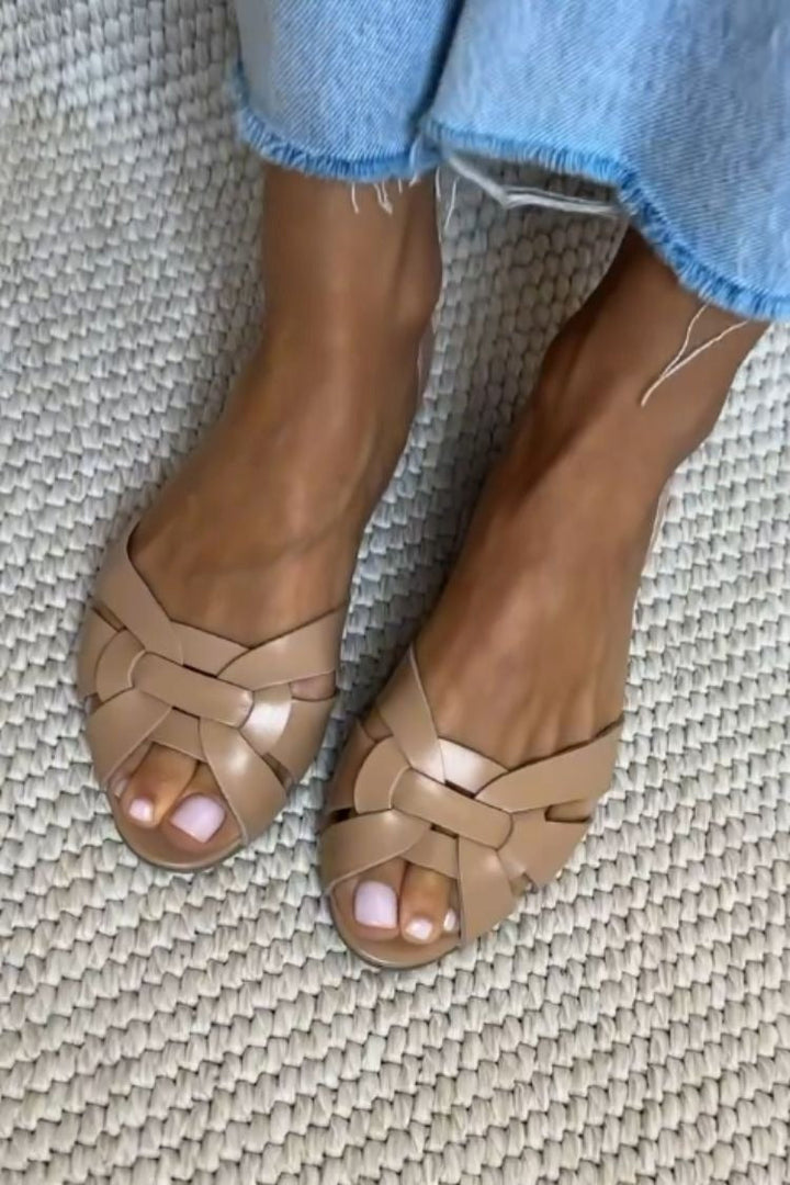 Serafina | Sandalias trenzadas «Natura»