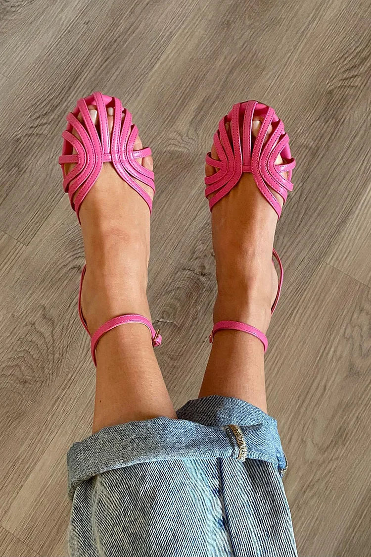 Victoria | Sandales à embellissements dorés