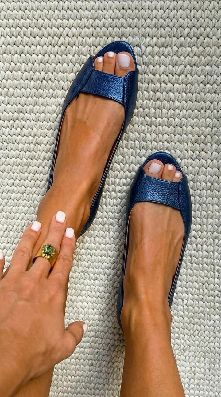Adelina | Sandalias doradas, cómodas y elegantes