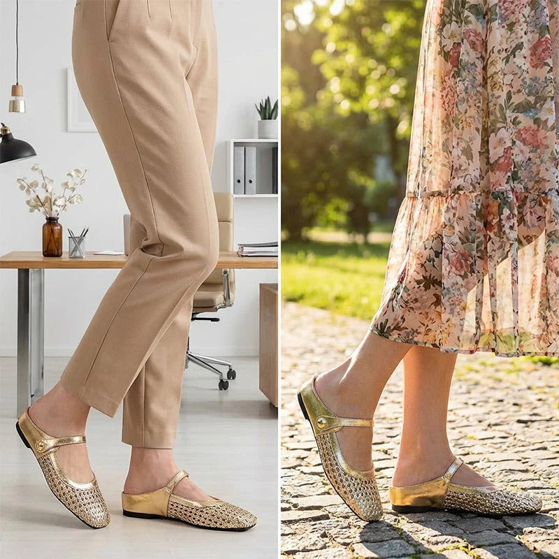 Carla™ | Confortable Sabots Tressés