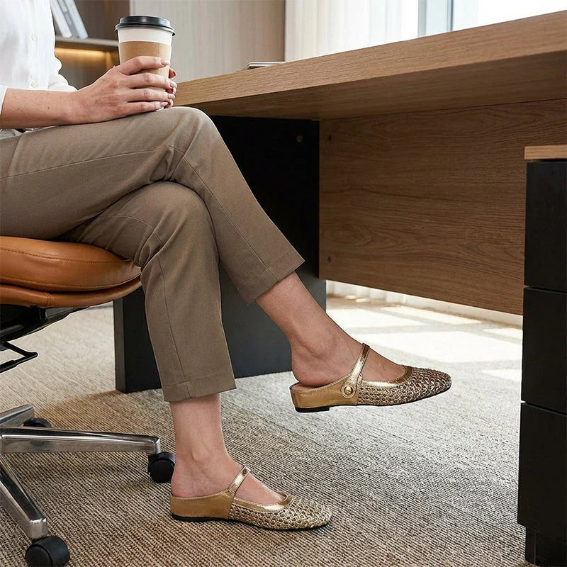 Carla™ | Confortable Sabots Tressés